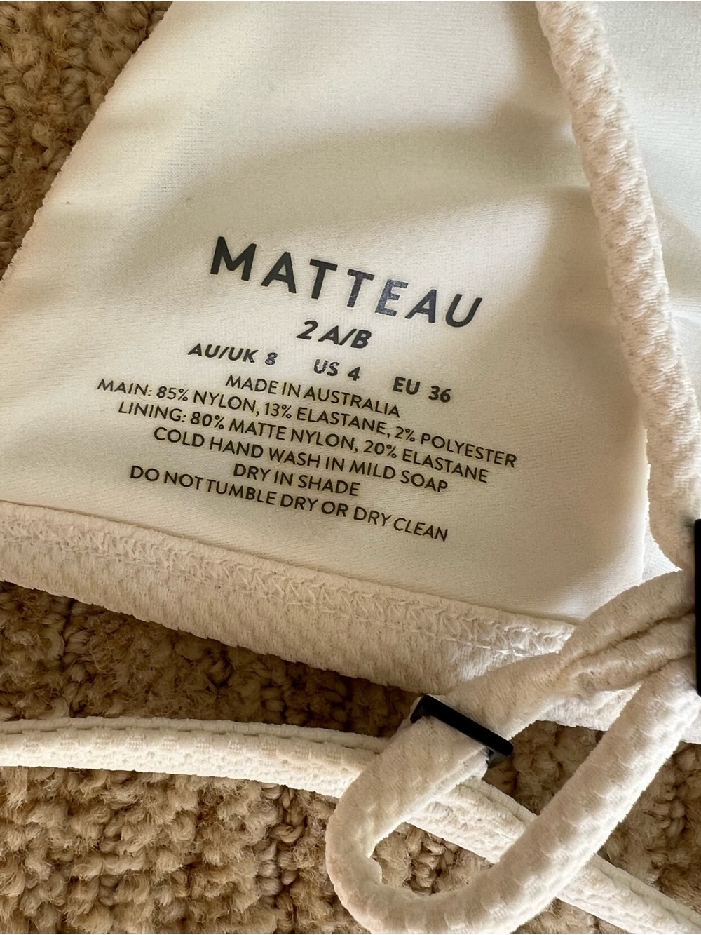 Matteau Triangle Top - Picture 3 of 3